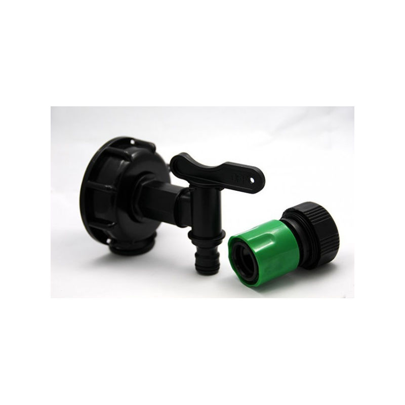 Raccord Robinet pour cuve 1000L avec raccord rapide - MULTITANKS