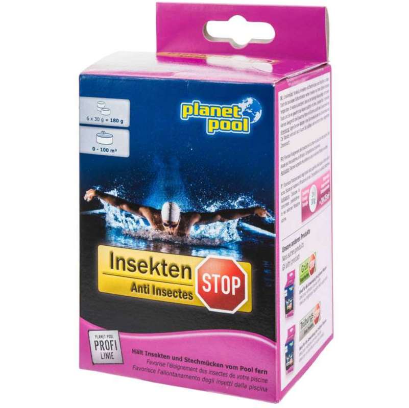 Recharge anti insectes piscine 6 galets - P. OUTILLAGE