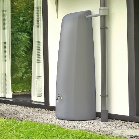 Récupérateur d'eau 400L - Elégance - Gris