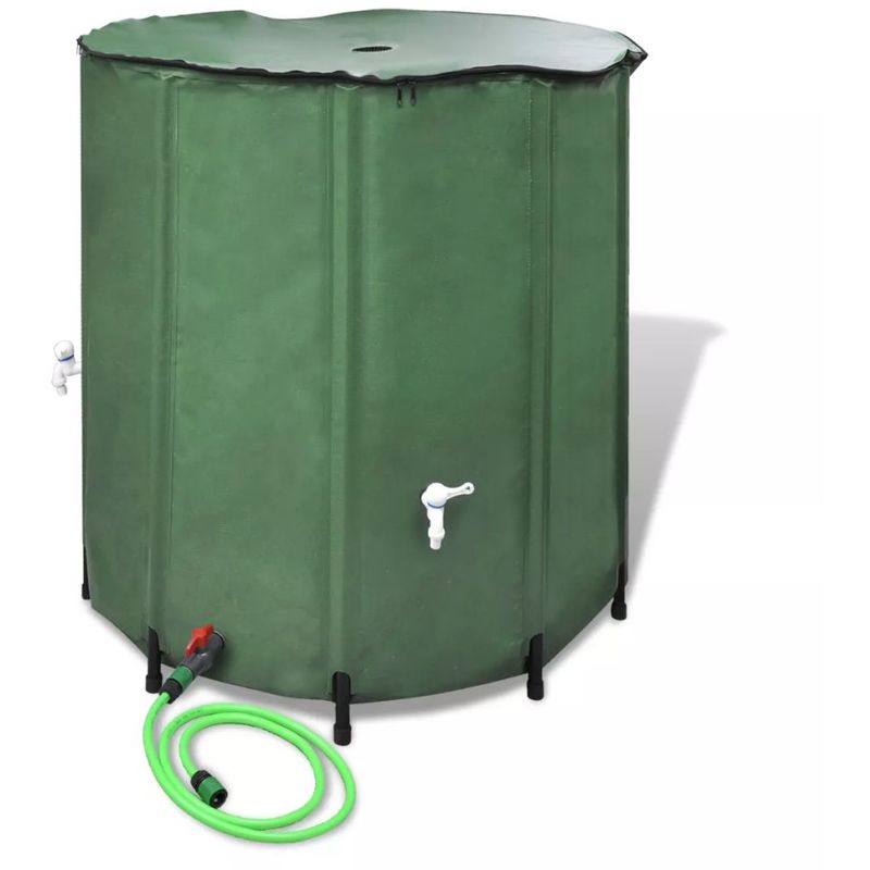vidaXL Récupérateur d'eau pluviale pliable 250L vidaXL Récupérateur d'eau pluviale pliable 250L