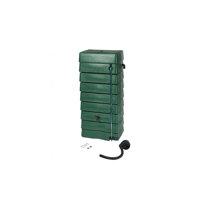 Récupérateur d'eau tonneau forme murale 320 litres - NATURE