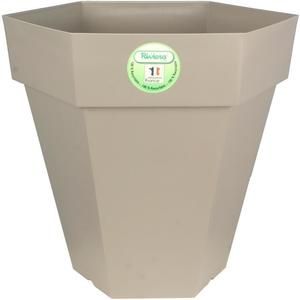 RIVIERA Bac Ocotgonal Diametre 40 - Taupe