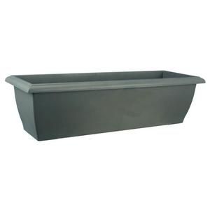 RIVIERA Jardini?re Grande Evolution 84cm - Contenance 22l - Gris