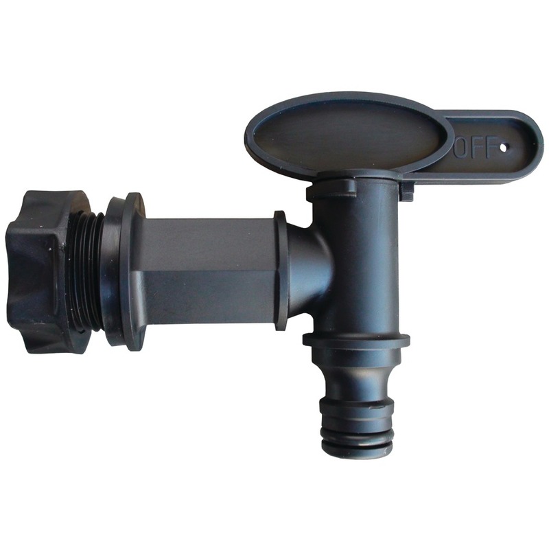 Robinet Bellijardin pour récupérateur d'eau rond de 200 et 500 l Robinet Bellijardin pour récupérateur d'eau rond de 200 et 500 l