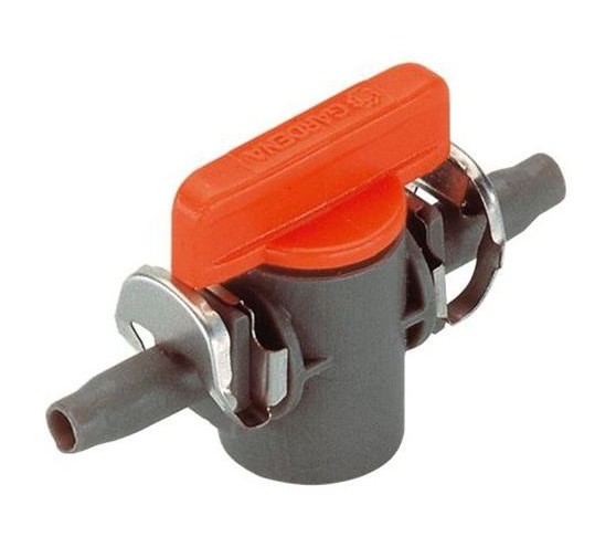 Robinet d'arrêt micro-drip 4,6mm (2 pièces) - GARDENA