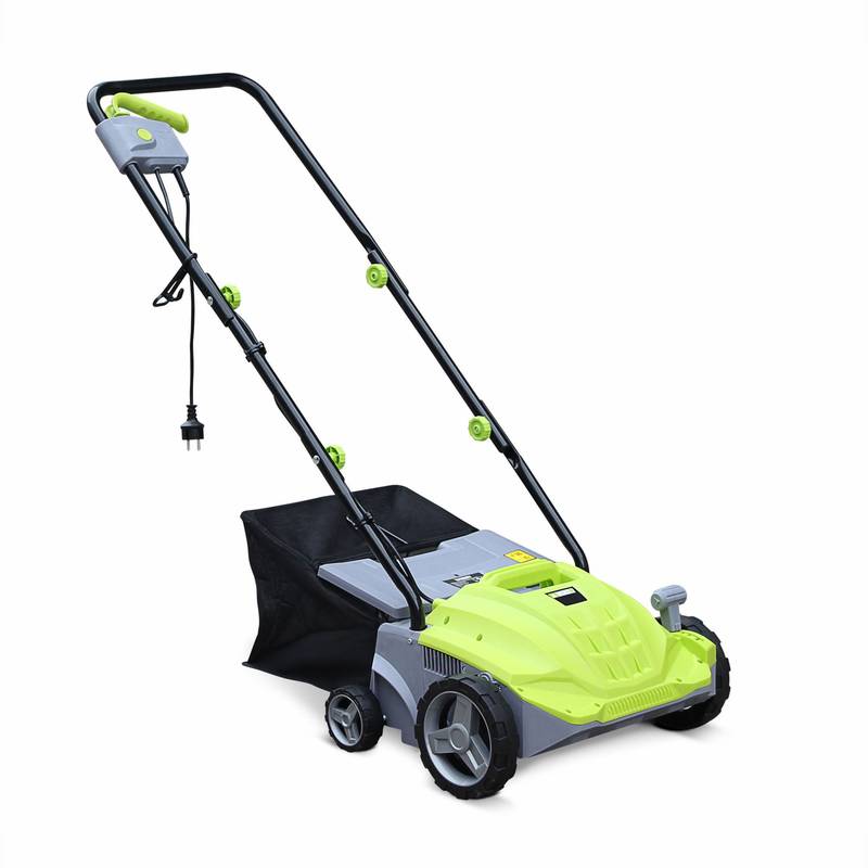 Scarificateur électrique gazon VOLTR 1500W, 2en1 aérateur et démousseur pelouse, 2 rouleaux - ALICE'S GARDEN