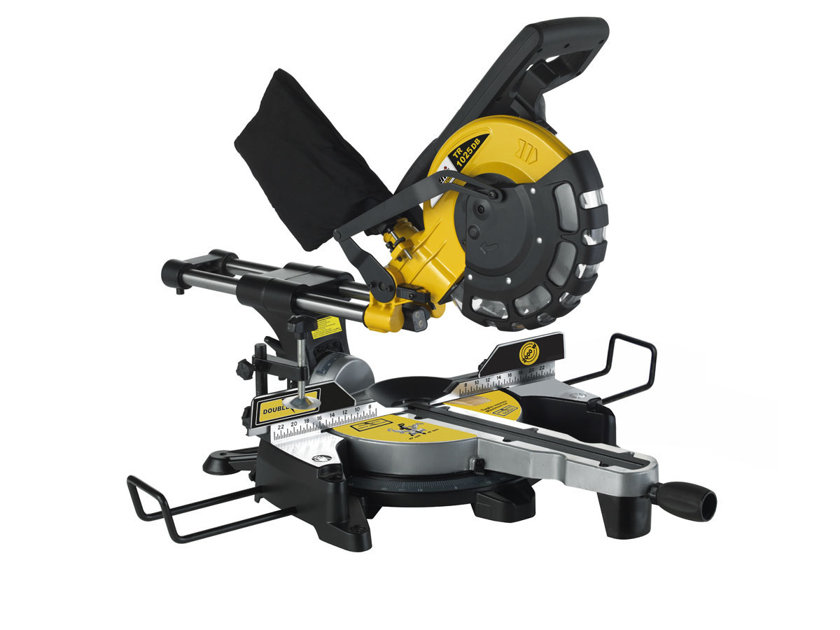 Scie à onglet bois TR-1025DB - 2000 W - 5500 RPM