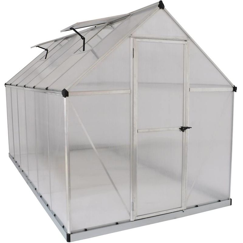 Serre en polycarbonate " Multiline " 6.8m2 - PALRAM Serre en polycarbonate " Multiline " 6.8m2 - PALRAM