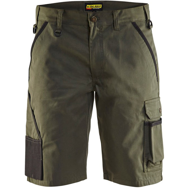 Short de travail Blaklader paysagiste Vert Armée 52