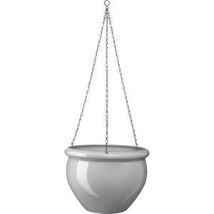 EMSA Pot de fleur ? suspendre SIENA NOBILE ? 26 cm - Gris nacré