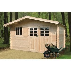 LINZ Abri bois 388x388 cm 13,21m? utiles