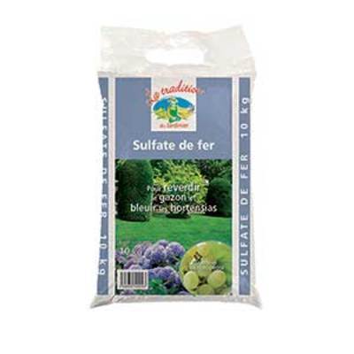 Sulfate de fer en sac de 5 kg le sac de 5 KG, soit 1,18? le Kg