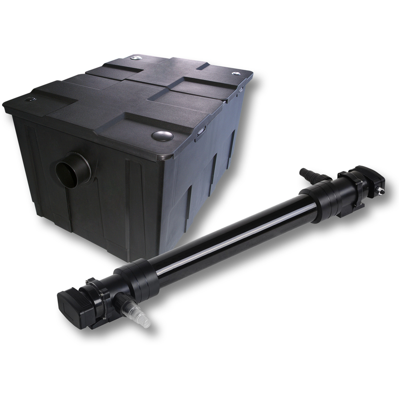 SunSun Kit de filtration de bassin 60000l avec 72W UVC Stérilisateur - WILTEC