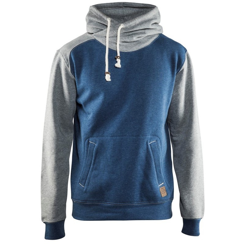 Sweat à capuche Bleu/Gris mélangé 3399 Blaklader - Bleu / Gris - 4XL