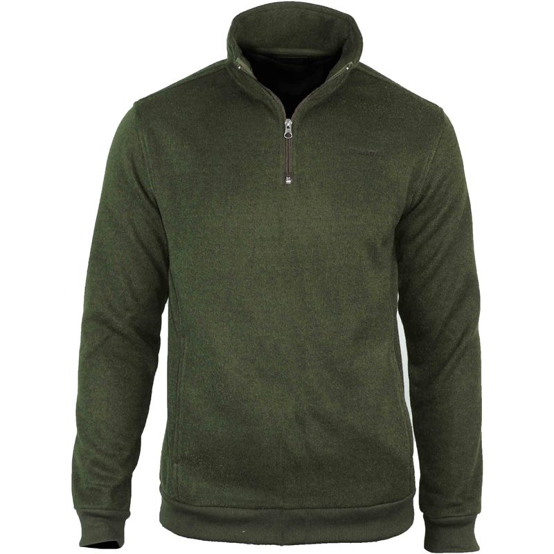 Sweat-shirt col montant - Kaki chiné - 3XL - CHALLENGER