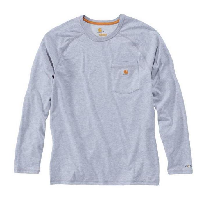 Carhartt - T-Shirt Force manches longues gris XXL