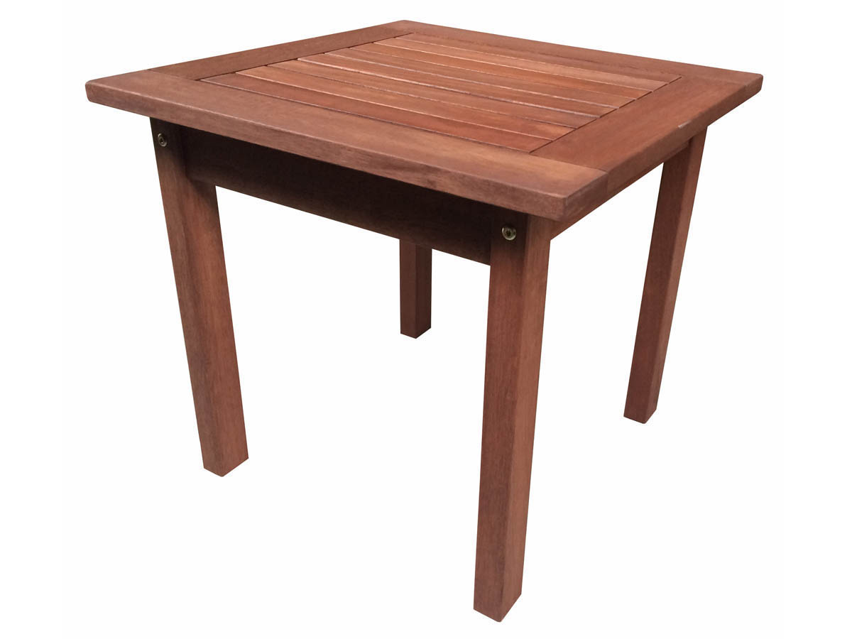 Table basse en bois exotique Tokyo - Mahogany - Marron acajou