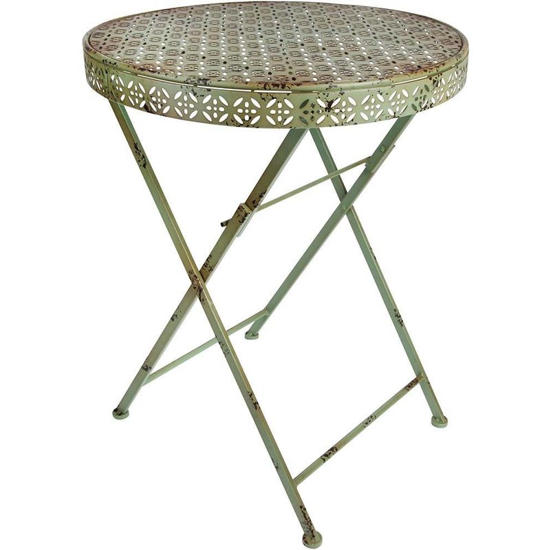 Table bistrot de jardin en métal - - ESSCHERT DESIGN Table bistrot de jardin en métal - - ESSCHERT DESIGN