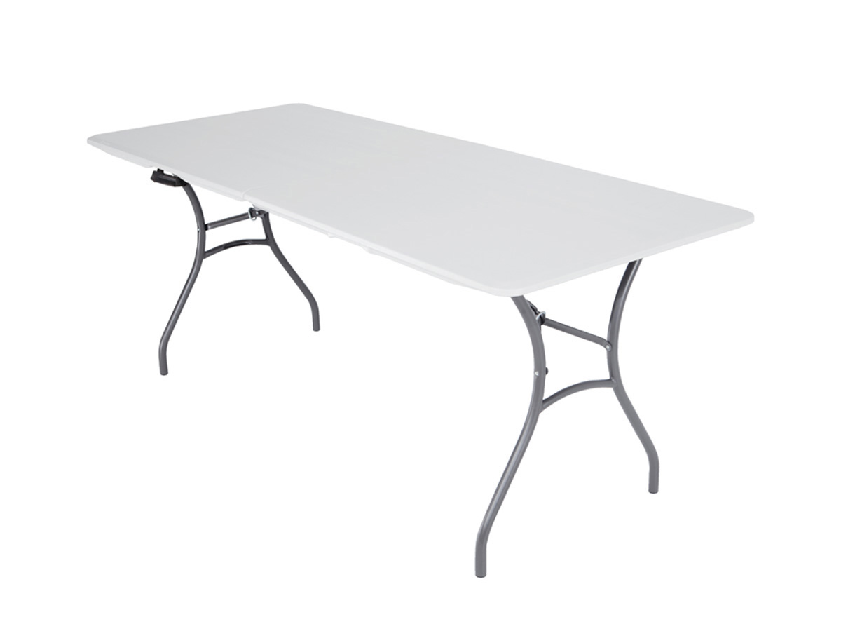 Table de jardin pliante - 1,83 x 0.76 x 0.74 cm
