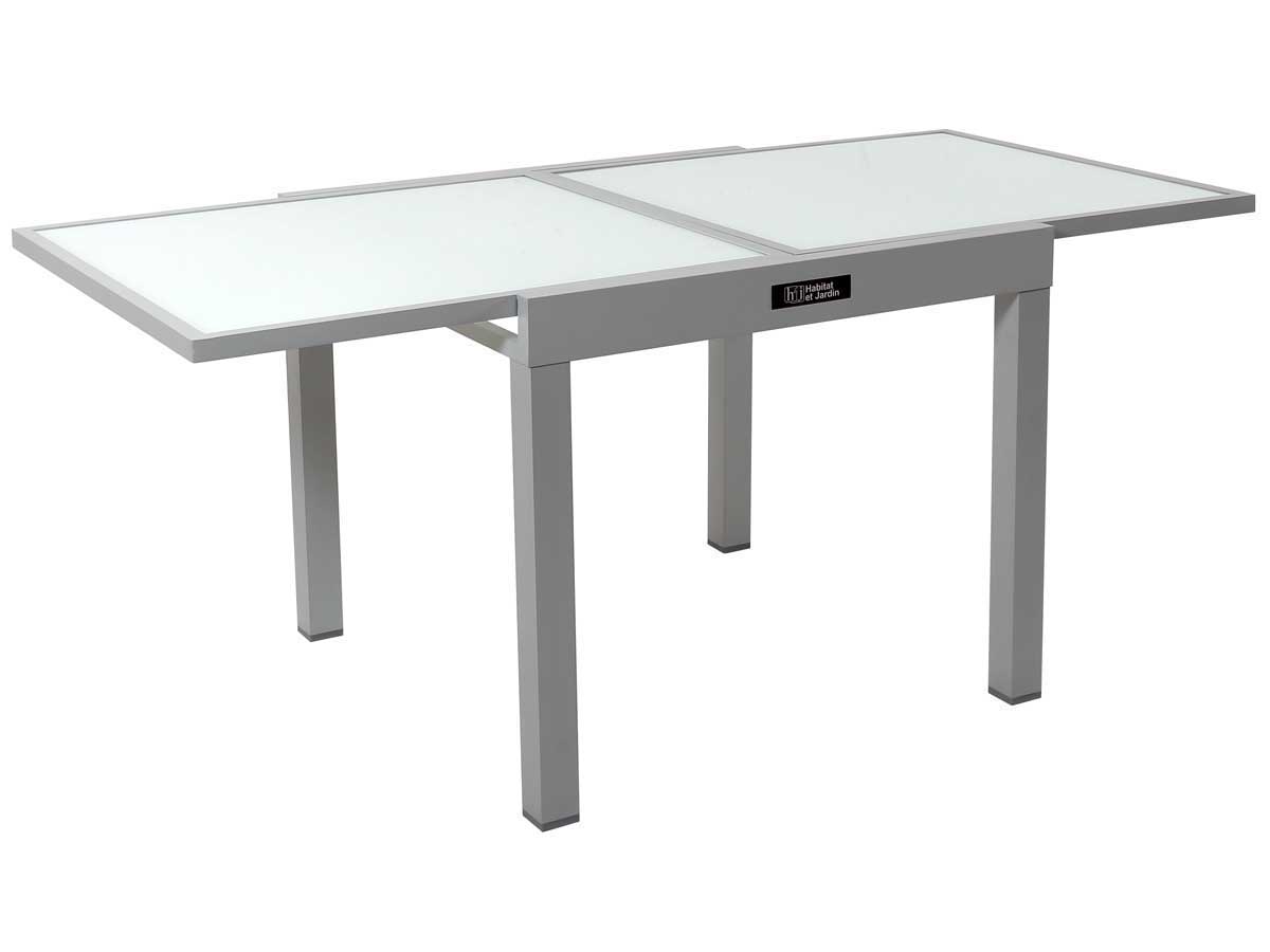 Table de jardin aluminium extensible Porto 8 - Phoenix - Argent