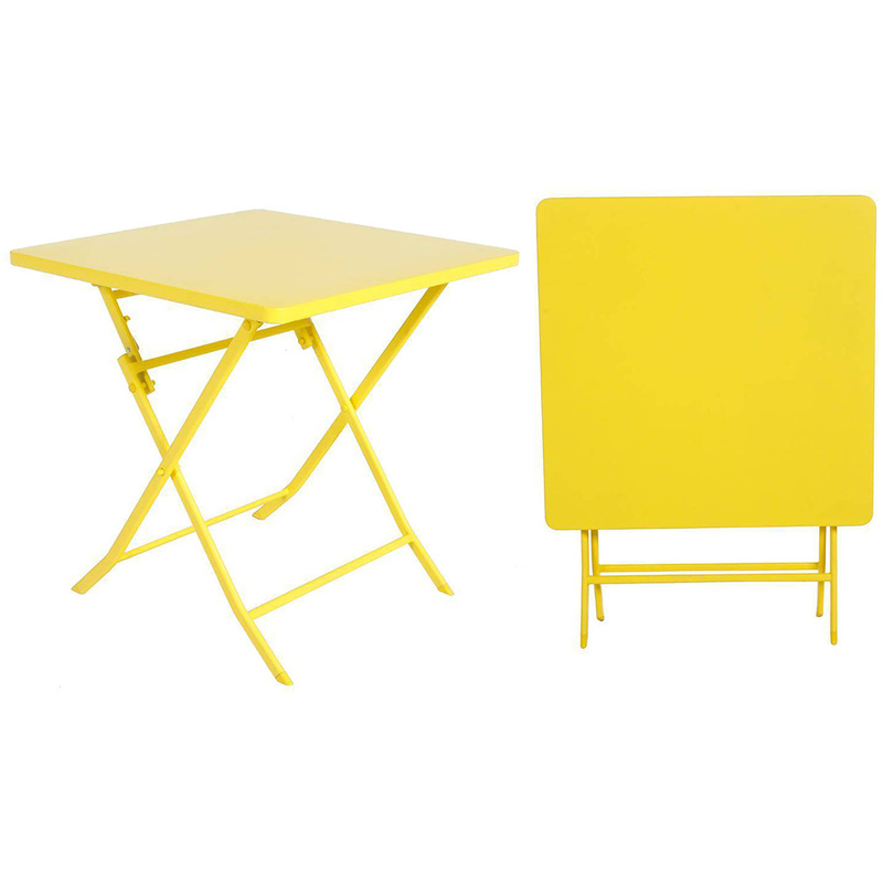 Table de jardin Hespéride carrée Greensboro 70 x 70 cm Citron - HESPERIDE Table de jardin Hespéride carrée Greensboro 70 x 70 cm Citron - HESPERIDE