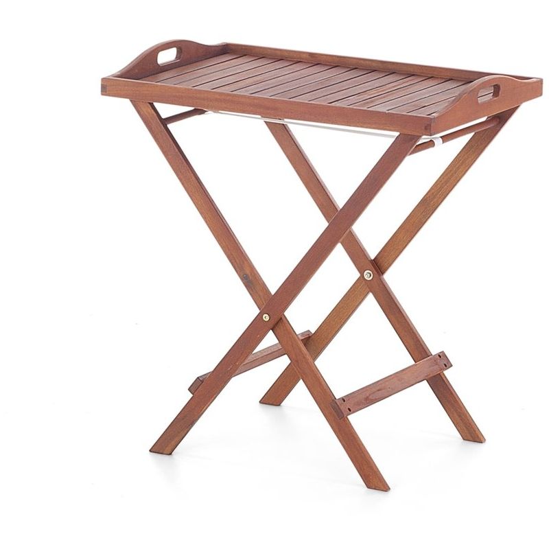 Table de jardin - table d'appoint en bois - Toscana - BELIANI