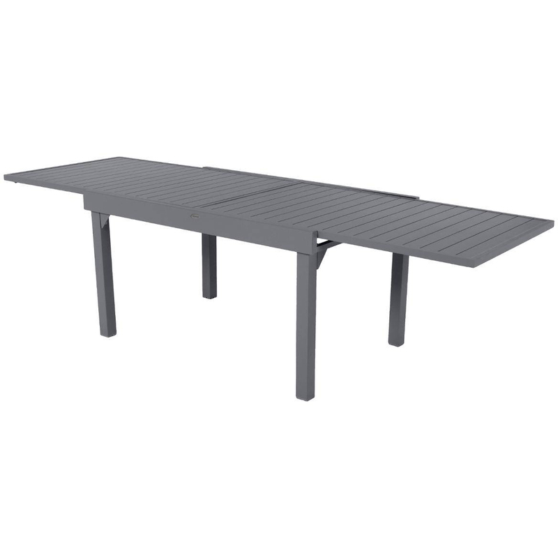Table extensible composite Piazza 6/10 places Anthracite/gris - HESPERIDE Table extensible composite Piazza 6/10 places Anthracite/gris - HESPERIDE