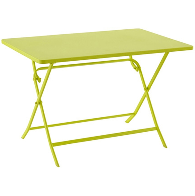 Table pliante rectangulaire Greensboro - 4 Places - Absinthe - HESPERIDE Table pliante rectangulaire Greensboro - 4 Places - Absinthe - HESPERIDE