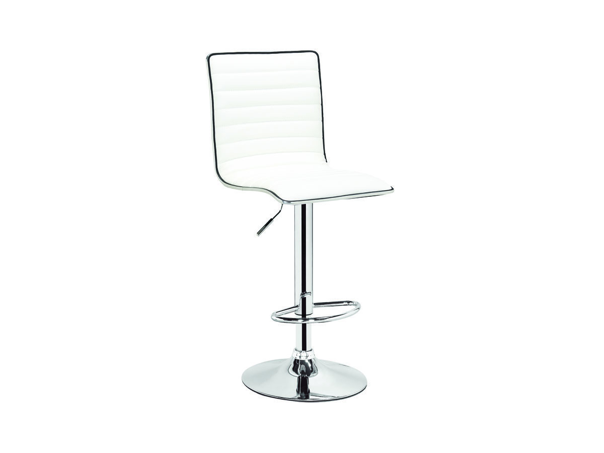 Lot de 2 tabourets de bar Vesper - Blanc