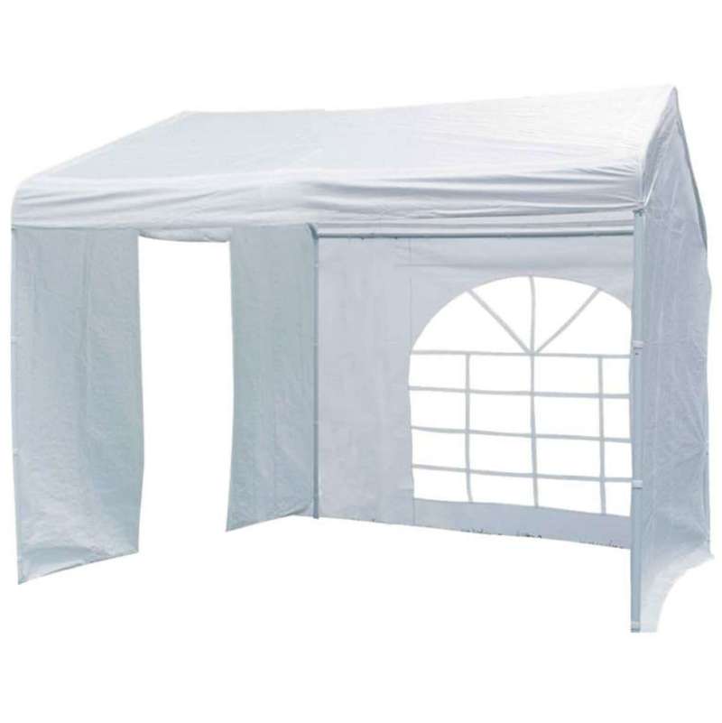 Tente de réception Luxe blanche avec côtés 3 x 3 m - P. OUTILLAGE