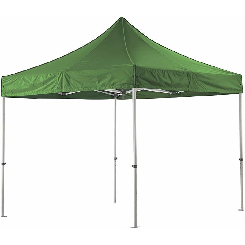 Tente pliante verte 3x3m SUPER - Tube 40mm en aluminium - Bâche 420D - Barnum pliante - GREADEN