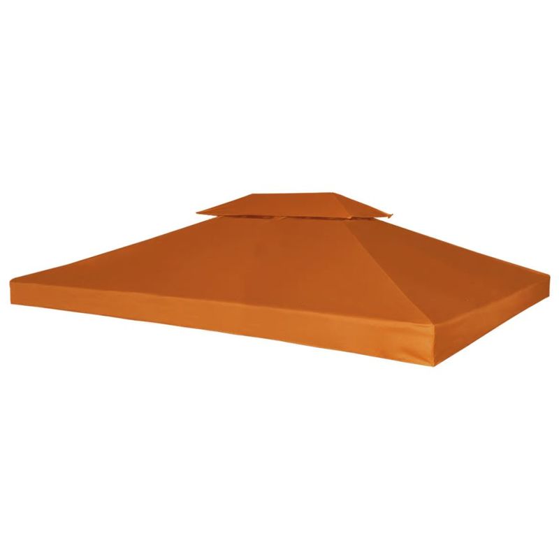 vidaXL Toile de Rechange pour Pergola Gazebo Terre cuite 270 g/m²