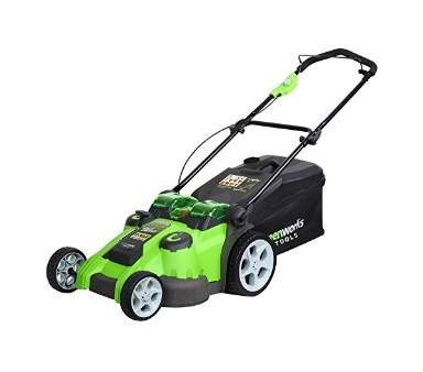 Tondeuse 49 cm 3 en 1 à Batterie 40 volts sans fils Greenworks