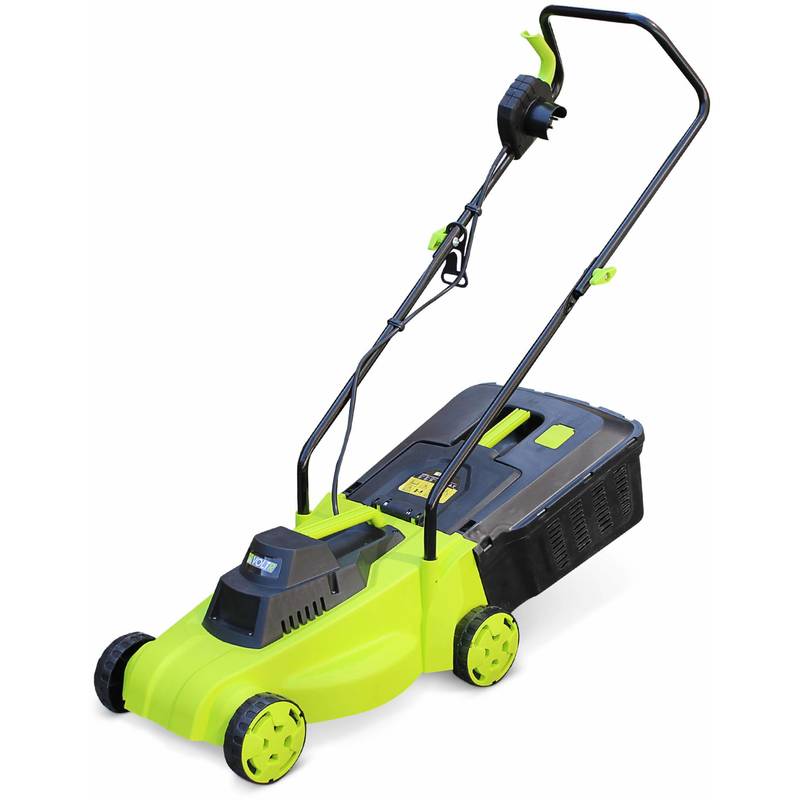 Tondeuse à gazon électrique 1300W VOLTR, récupérateur d'herbe 30L, diamètre de coupe 32cm, compacte et maniable. - ALICE'S GARDEN Tondeuse à gazon électrique 1300W VOLTR, récupérateur d'herbe 30L, diamètre de coupe 32cm, compacte et maniable. - ALICE'S GARDEN