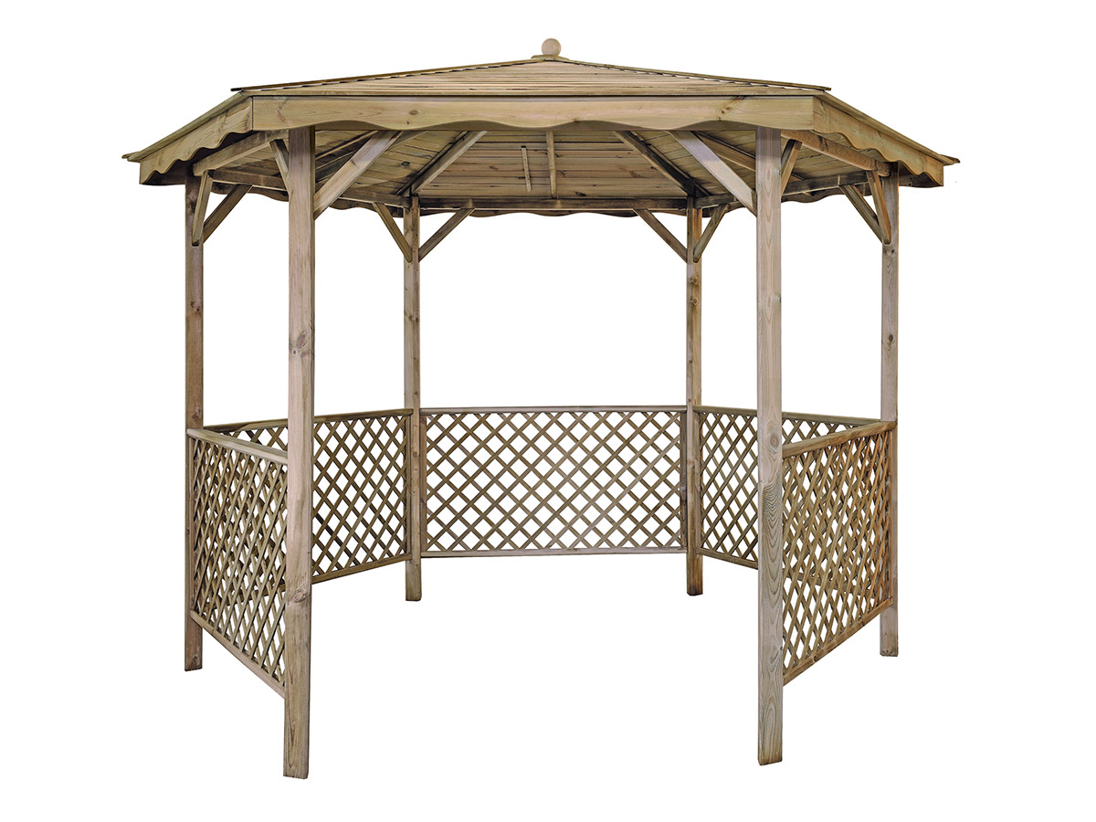 Tonnelle de jardin en bois Lora