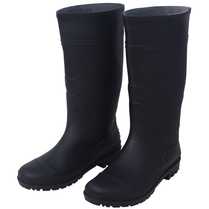 vidaXL Bottes en caoutchouc taille 40 noir vidaXL Bottes en caoutchouc taille 40 noir