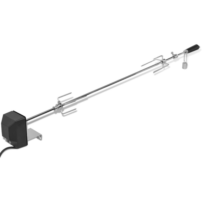 vidaXL Broche à rôtir avec moteur 1200 mm Acier vidaXL Broche à rôtir avec moteur 1200 mm Acier