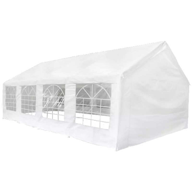 vidaXL Chapiteau de fête 8 x 4 m Blanc vidaXL Chapiteau de fête 8 x 4 m Blanc
