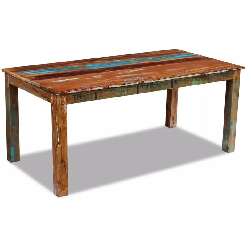 vidaXL Table de salle à manger Bois récupération 180x90x76 cm vidaXL Table de salle à manger Bois récupération 180x90x76 cm