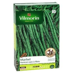 VILMORIN Haricot Marbel Sachet de graines - Création Vilmorin