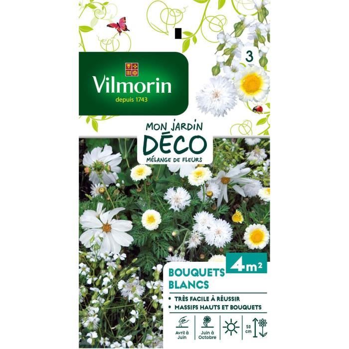 VILMORIN Fleurs blanches pour bouquets et massifs