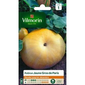 VILMORIN Potiron jaune gros de Paris