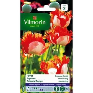 VILMORIN Pavot Drapeau Danois