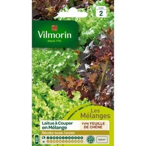 VILMORIN Mélange graines de  Laitue ? couper BOWL VERTE ET ROUGE