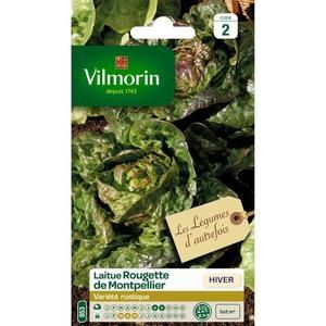 VILMORIN Laitue d?hiver Rougette de Montpellier graines noires