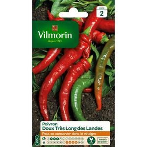 VILMORIN Poivron doux long des Landes