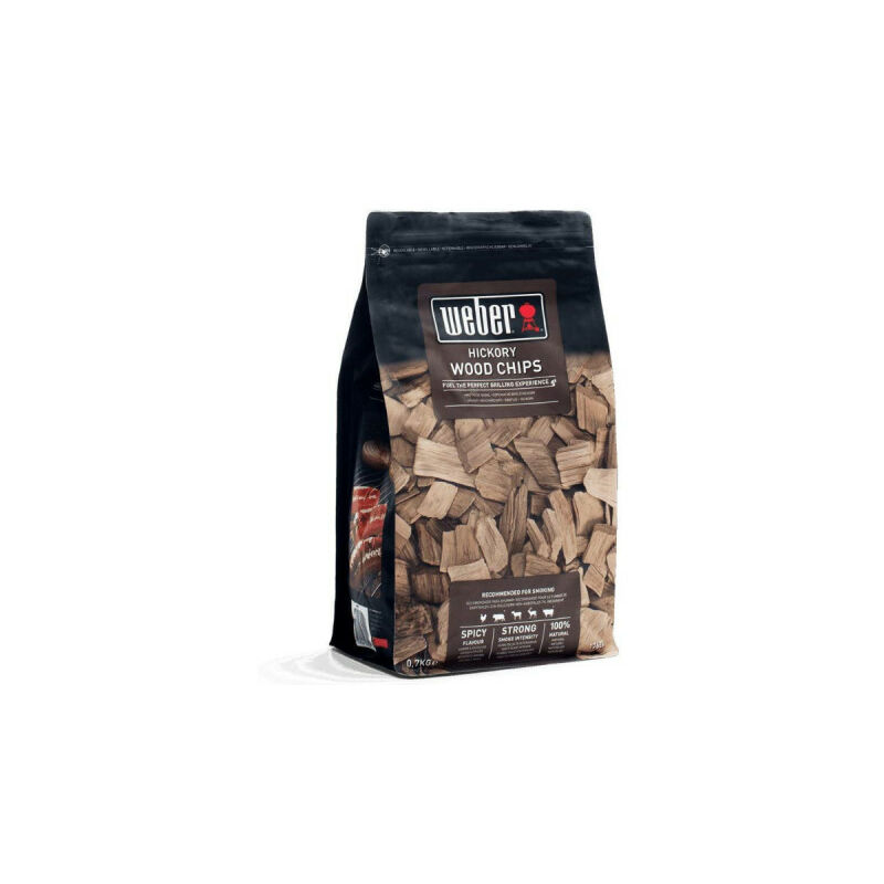 Mélange de copeaux de bois Hickory - 0,7kg - Weber