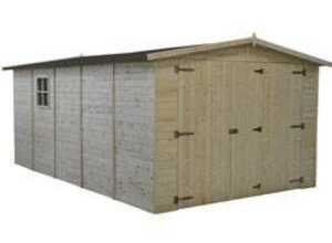 Garage en bois BAIKAL 15 m2