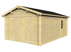 Garage ANTIGUA A en bois 20 m2