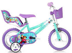 Vélo enfant LA REINE DES NEIGES   12 pouces